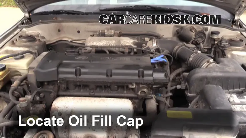 1999 Hyundai Elantra GL 2.0L 4 Cyl. Sedan (4 Door) Oil
